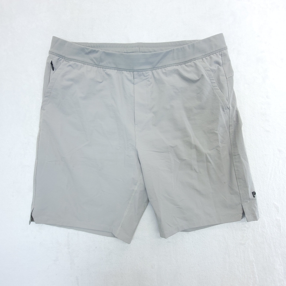 Public Rec Shorts Mens Size 40 Gray Lined Performance Flex Stretch Athletic Gym